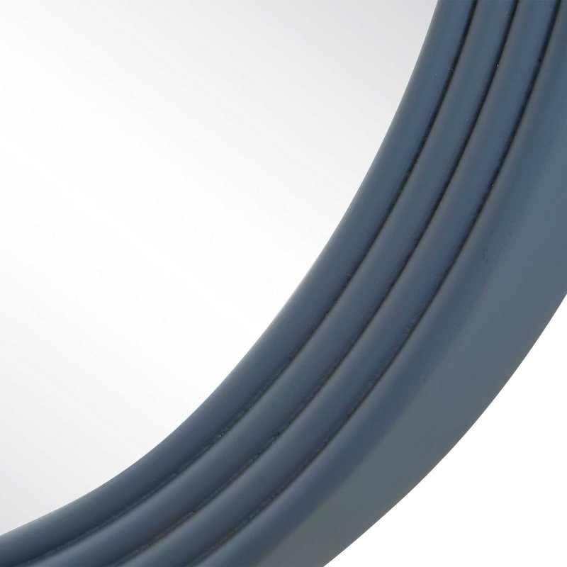 Going In Circles Blue Gray Mirror - Other Mirrors