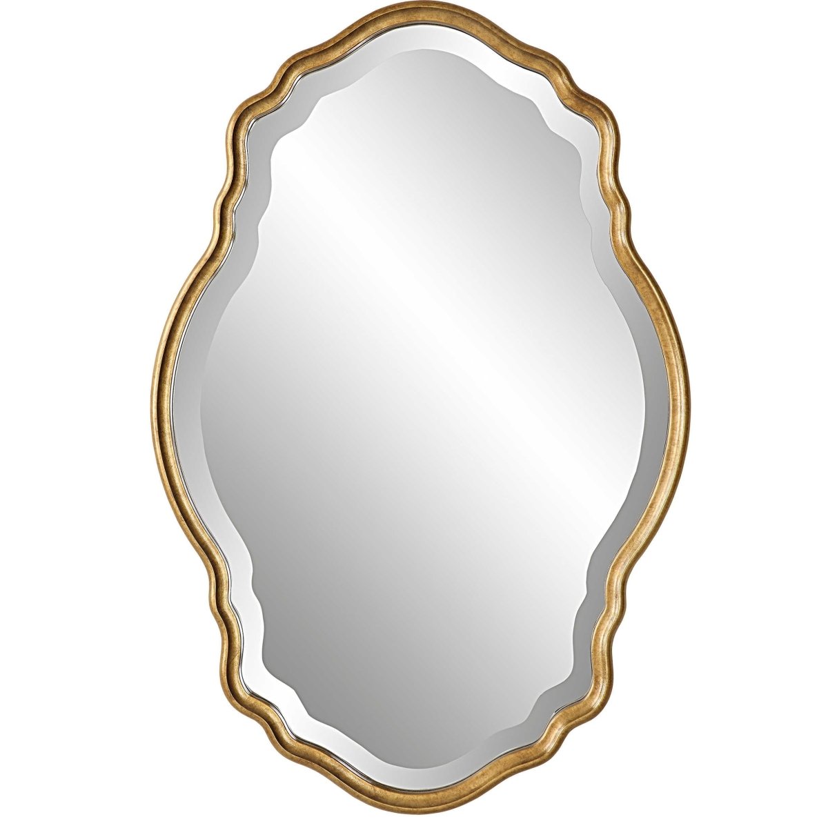 Graceful Gold Mirror - Uttermost - Other Mirrors by Modest Hut