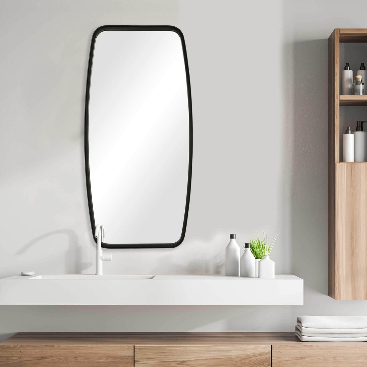Grande Matt Mirror - Uttermost - Other Mirrors by Modest Hut
