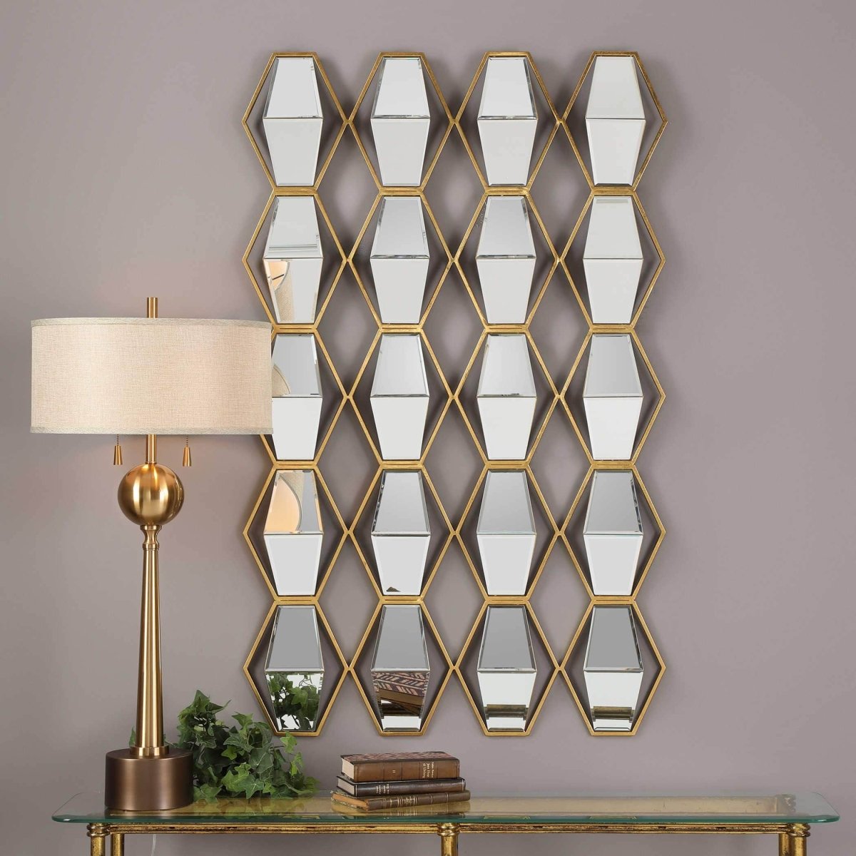 Jillian Wall Art Mirror - Uttermost - Other Mirrors by Modest Hut