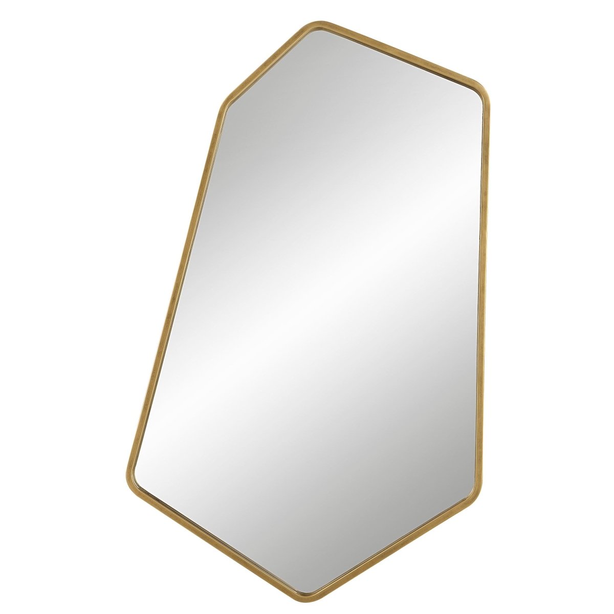 Linneah Large Gold Mirror - Uttermost - Other Mirrors by Modest Hut