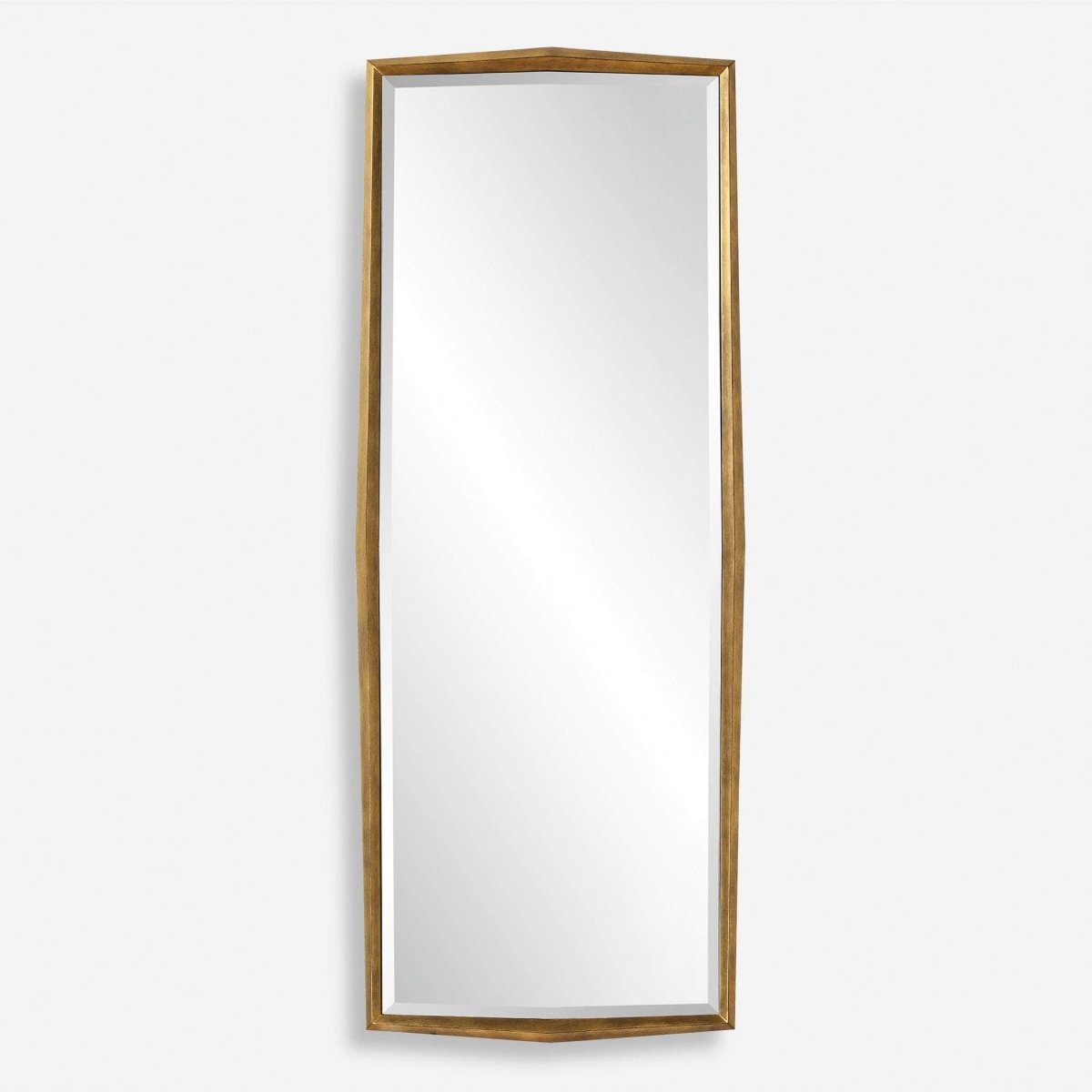 On Point Wood Dressing Mirror - Uttermost - Other Mirrors by Modest Hut