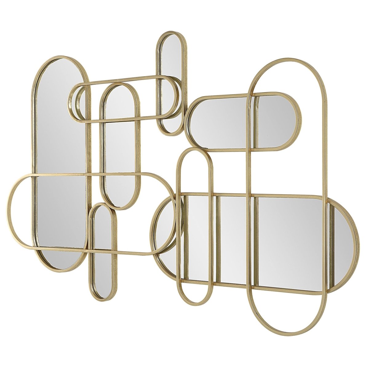 On Track Mirrored Wall Decor - Uttermost - Other Mirrors by Modest Hut