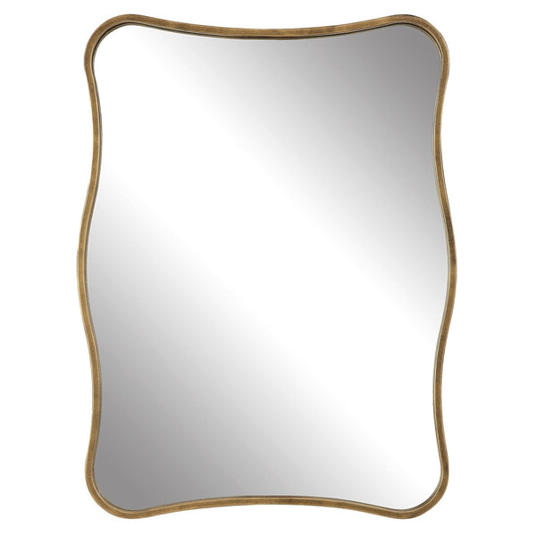 Pavia Curvy Vanity Mirror - Uttermost - Other Mirrors by Modest Hut