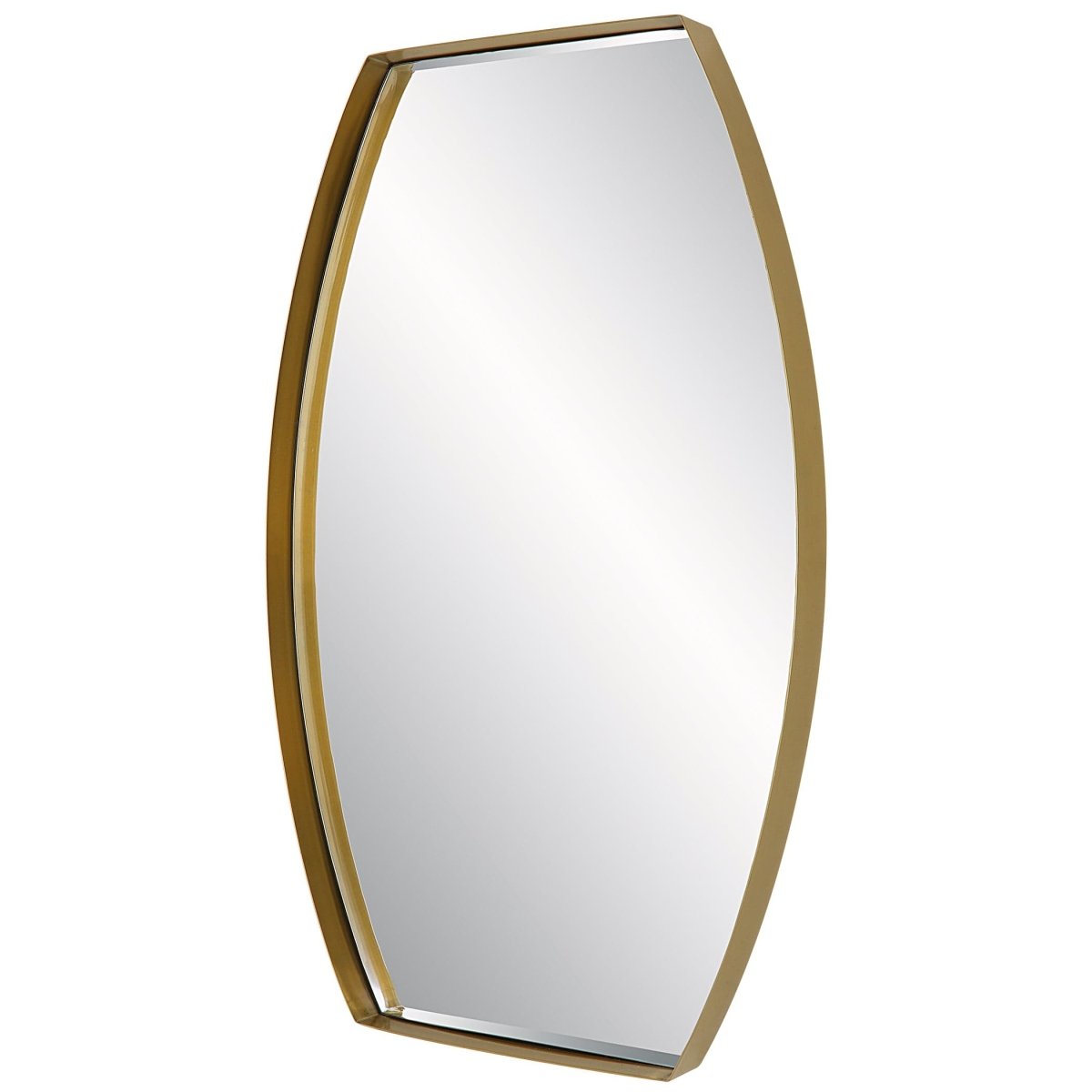 Portal Modern Brass Mirror - Uttermost - Other Mirrors by Modest Hut