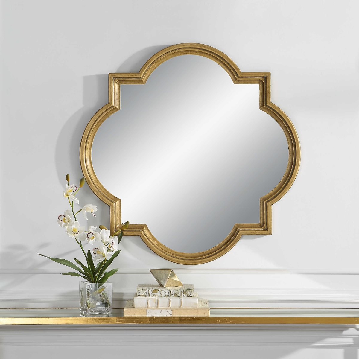 Quatrefoil Framed Mirror - Uttermost - Other Mirrors by Modest Hut