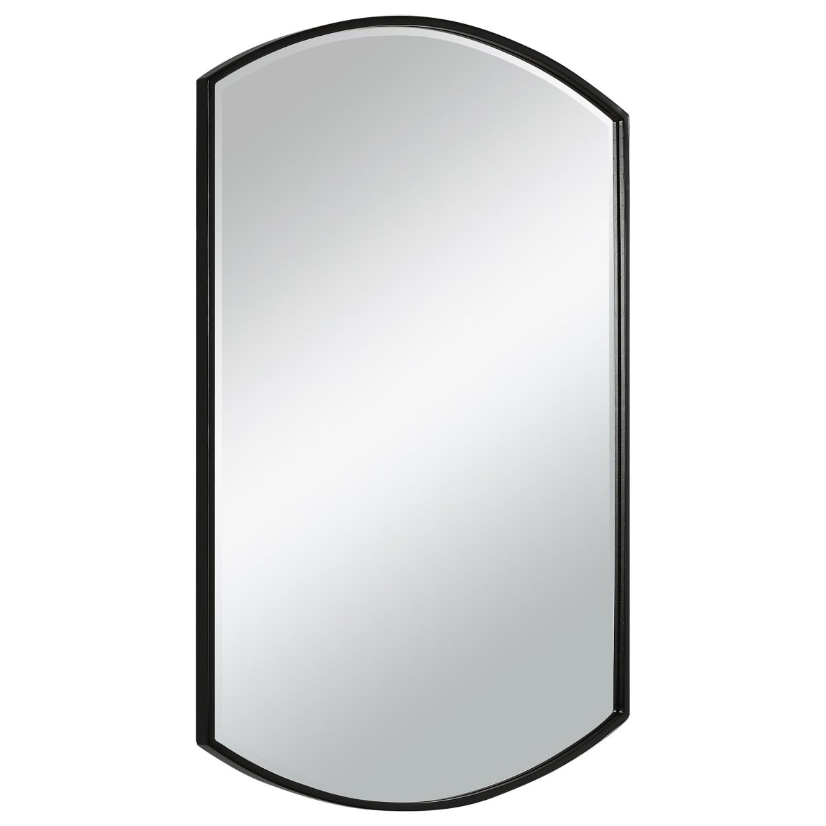 Shield Shaped Iron Mirror - Uttermost - Other Mirrors by Modest Hut