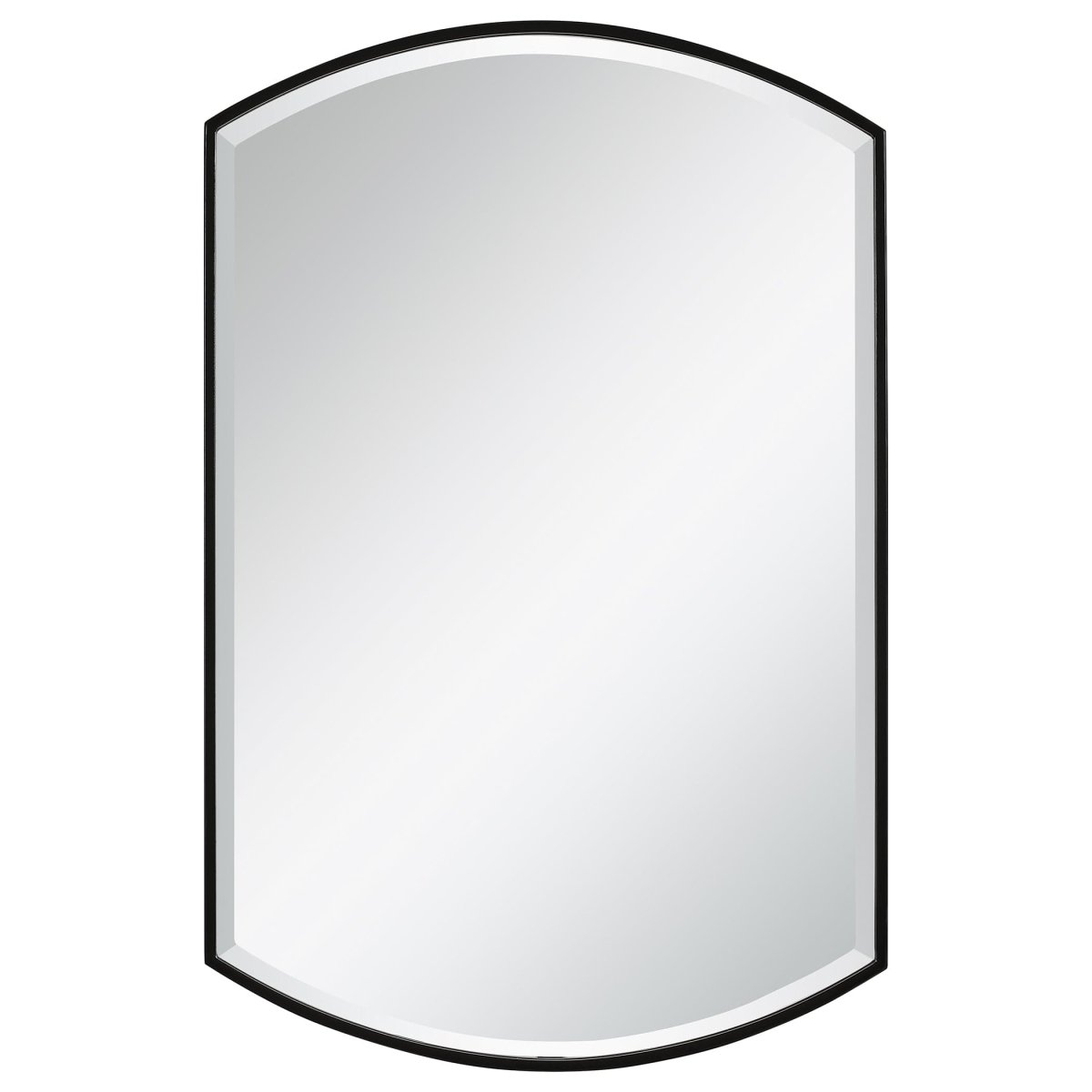 Shield Shaped Iron Mirror - Uttermost - Other Mirrors by Modest Hut