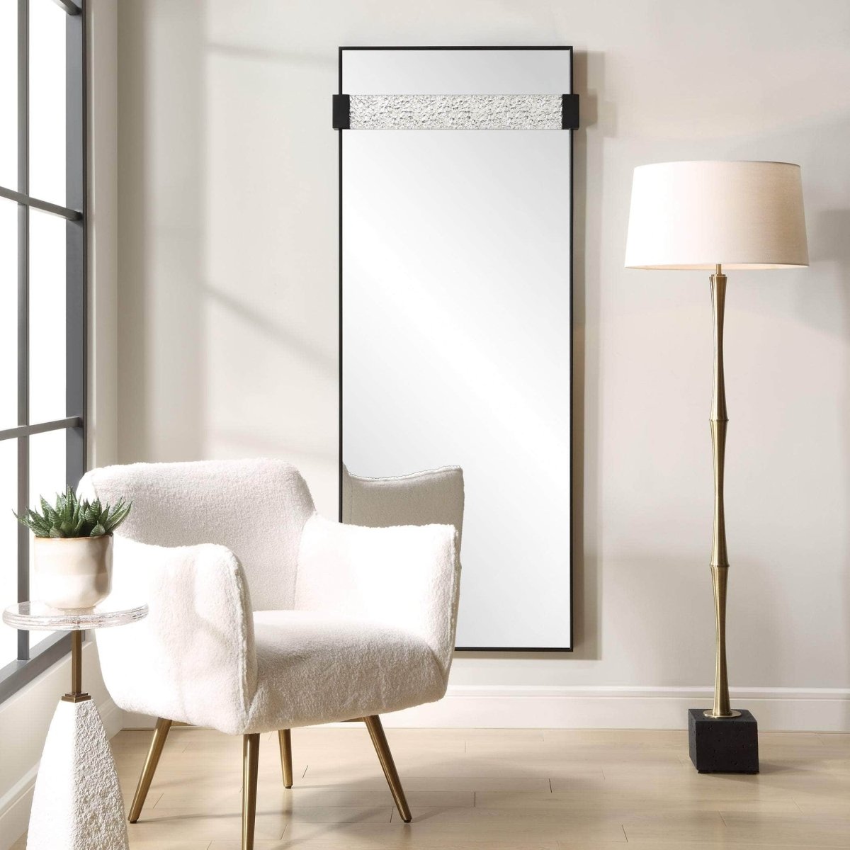 Stratton Modern Dressing Mirror - Uttermost - Other Mirrors by Modest Hut