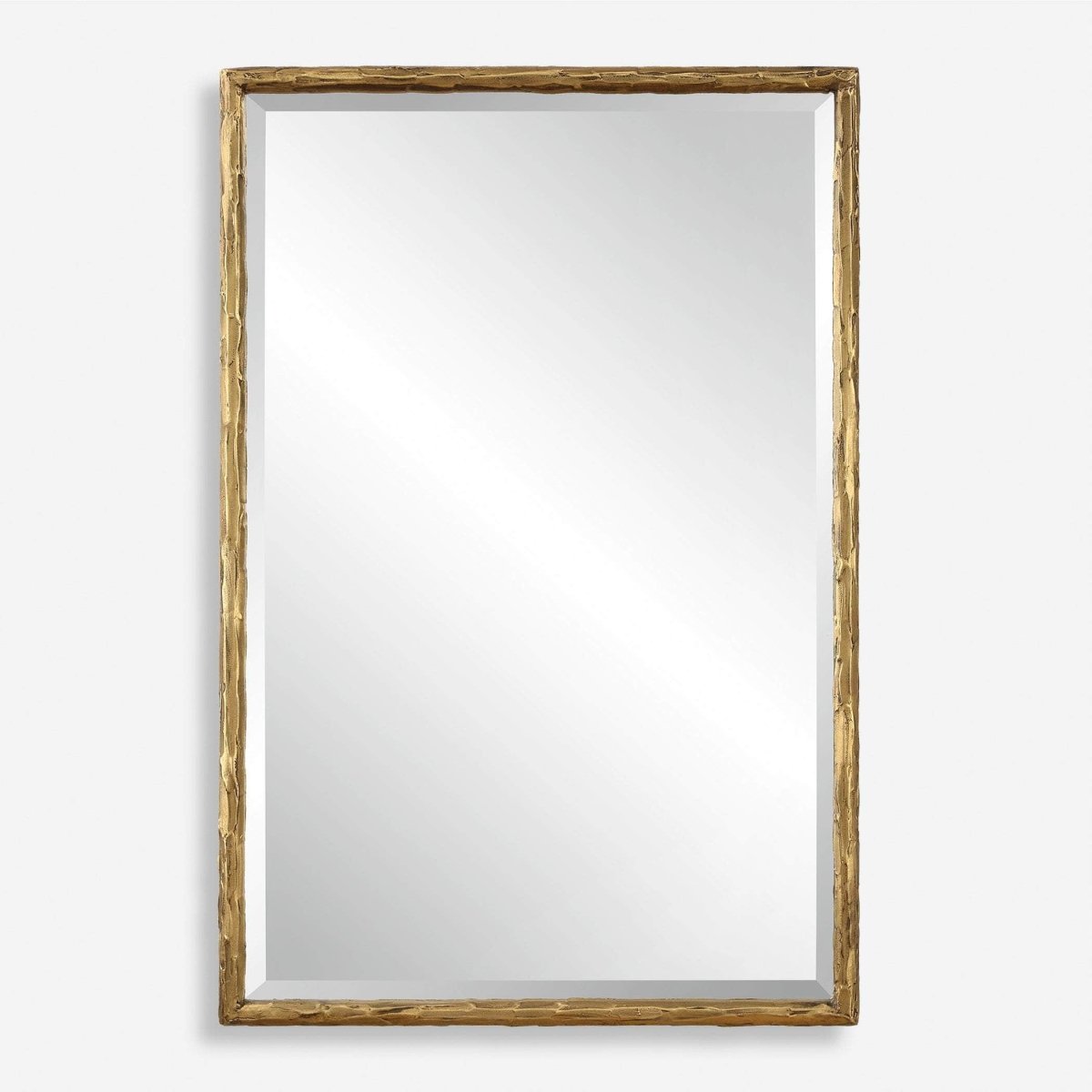 Sutton Gold Vanity Mirror - Uttermost - Other Mirrors by Modest Hut