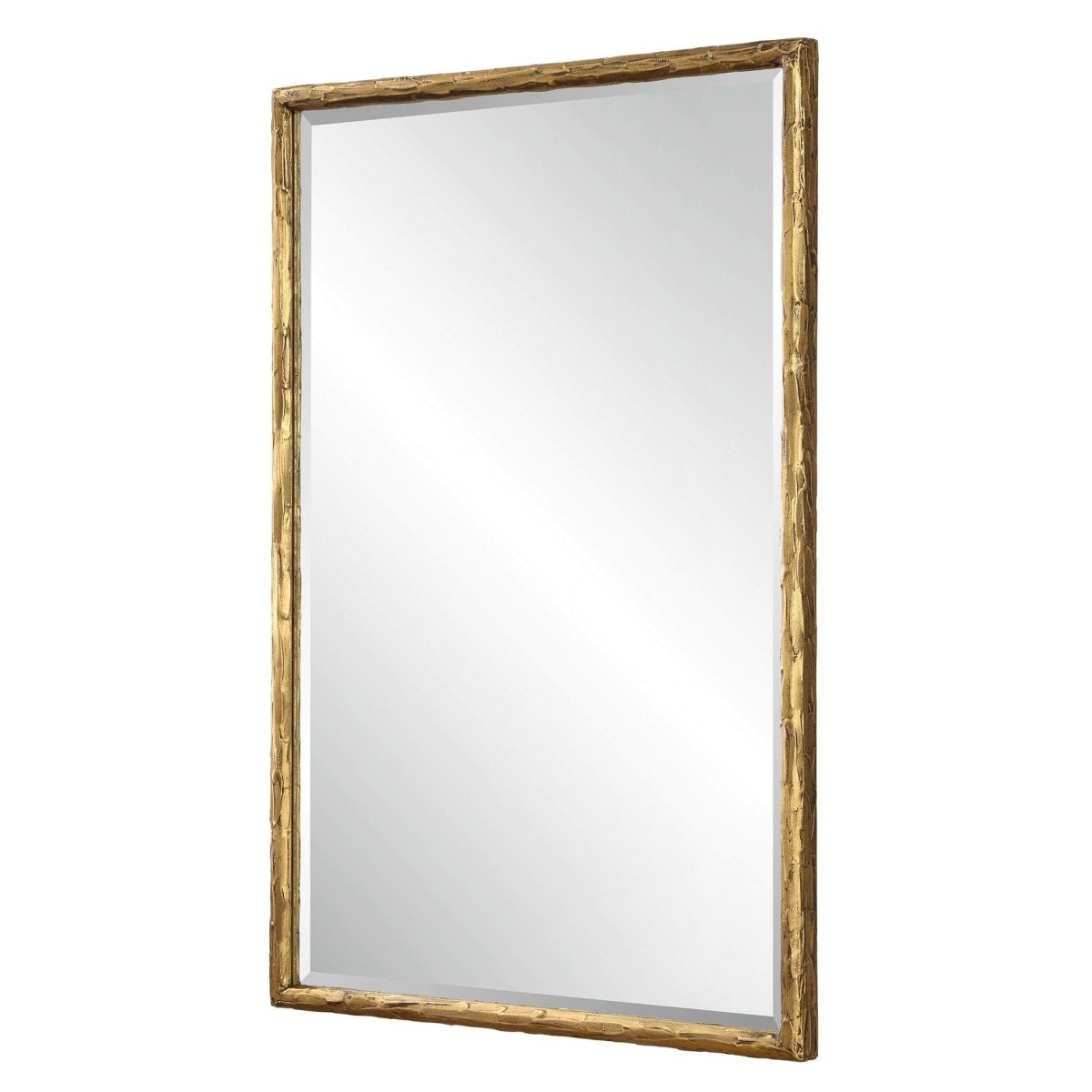 Sutton Gold Vanity Mirror - Uttermost - Other Mirrors by Modest Hut