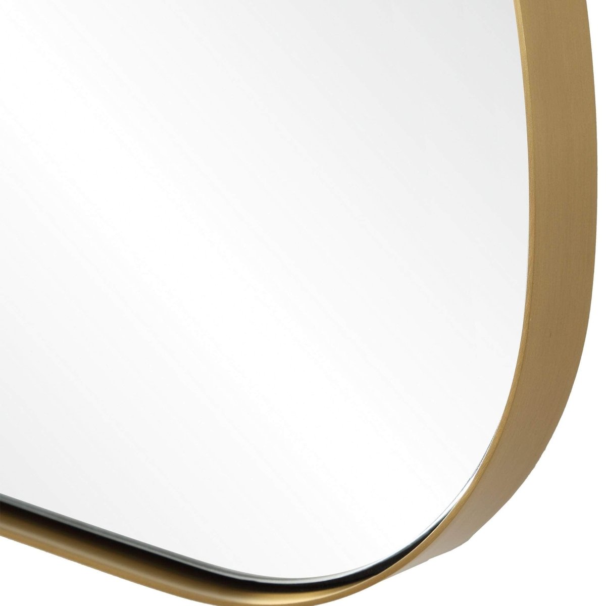 Talia Brass Vanity Mirror - Uttermost - Other Mirrors by Modest Hut