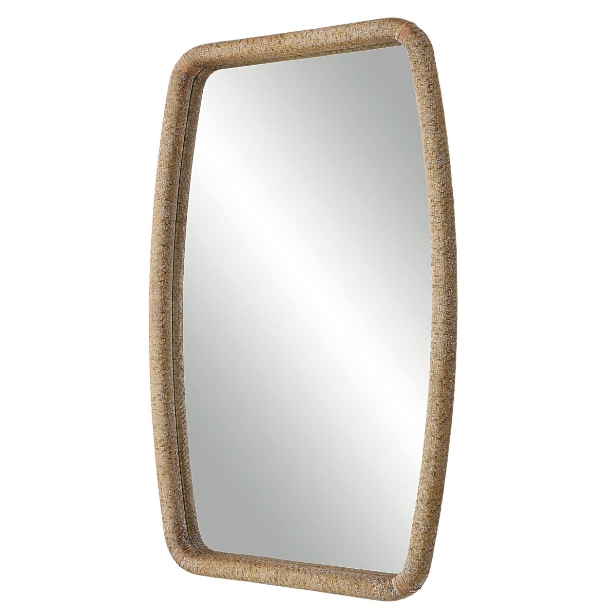 Tiki Rattan Mirror - Uttermost - Other Mirrors by Modest Hut