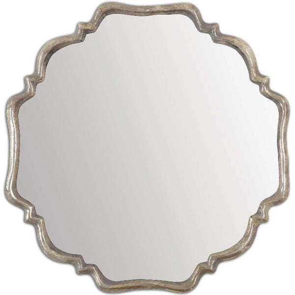 Valentia Silver Mirror - Uttermost - Other Mirrors by Modest Hut
