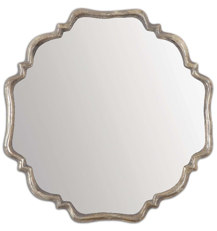 Valentia Silver Mirror - Uttermost - Other Mirrors by Modest Hut