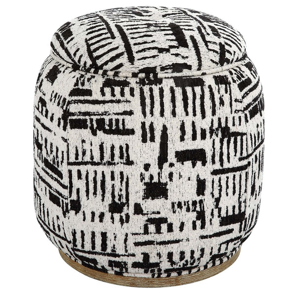 Dialogue Poof Ottoman - Uttermost - Ottomans by Modest Hut
