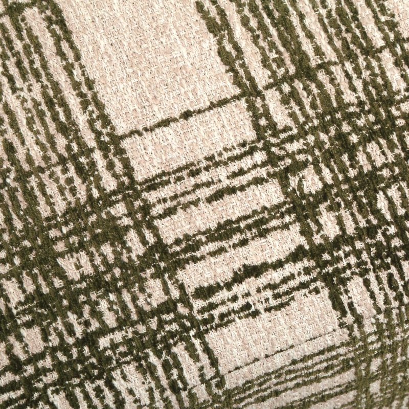 Joie Ireland Plaid Ottoman - Ottomans