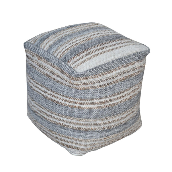 Navine Ottoman Pouf - Uttermost - Ottomans by Modest Hut