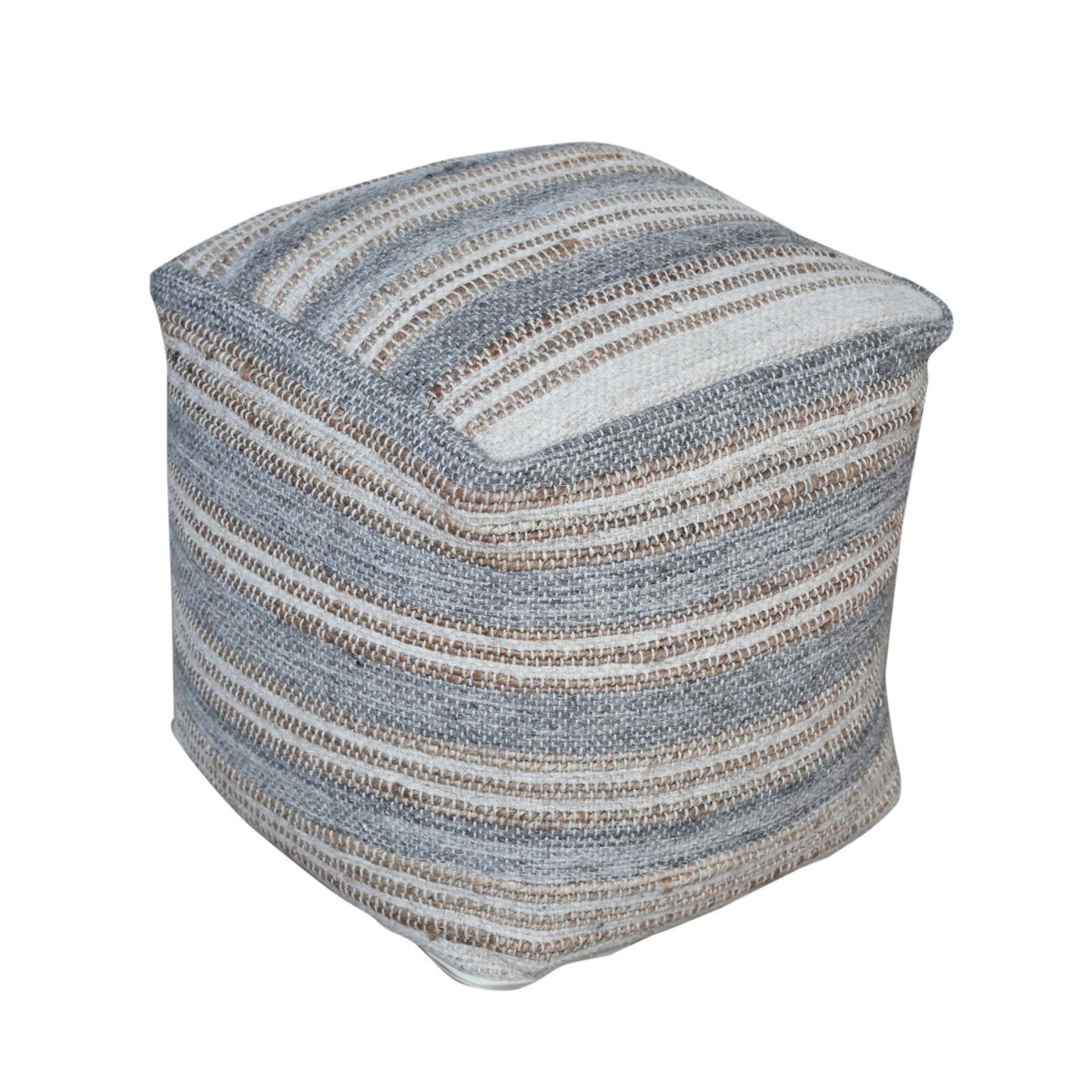 Navine Ottoman Pouf - Uttermost - Ottomans by Modest Hut