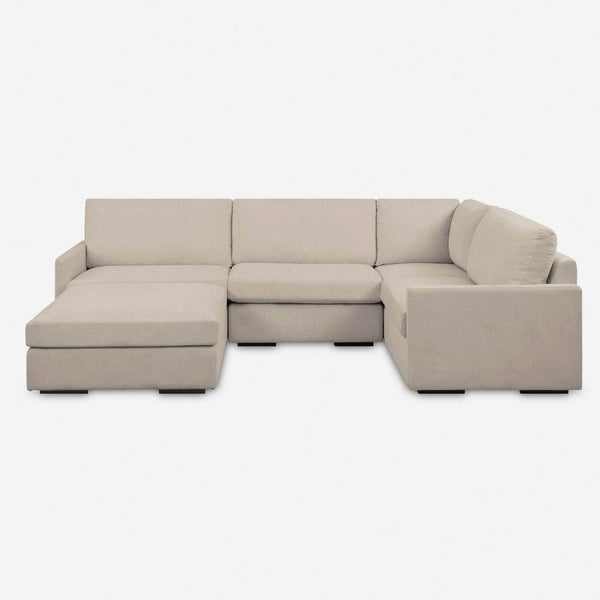 Refuge Sand Sofa Ottoman - Uttermost - Ottomans by Modest Hut