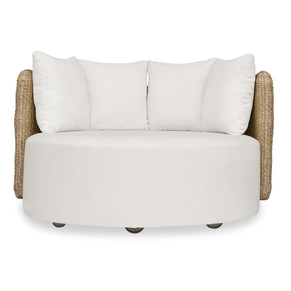 Sunset Outdoor Swivel Day Bed - Uttermost - Outside Seating by Modest Hut
