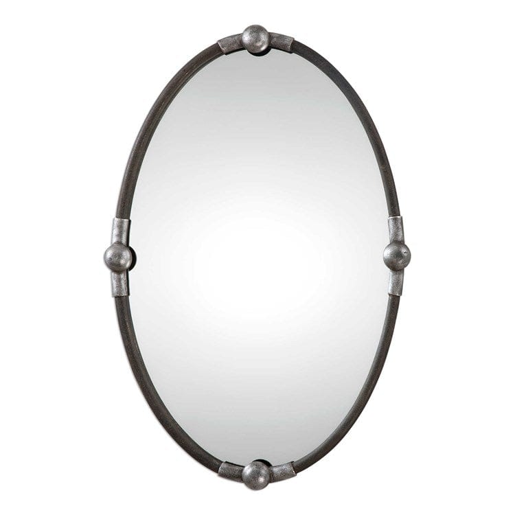 Carrick Oval Mirror - Uttermost - Oval Mirrors by Modest Hut