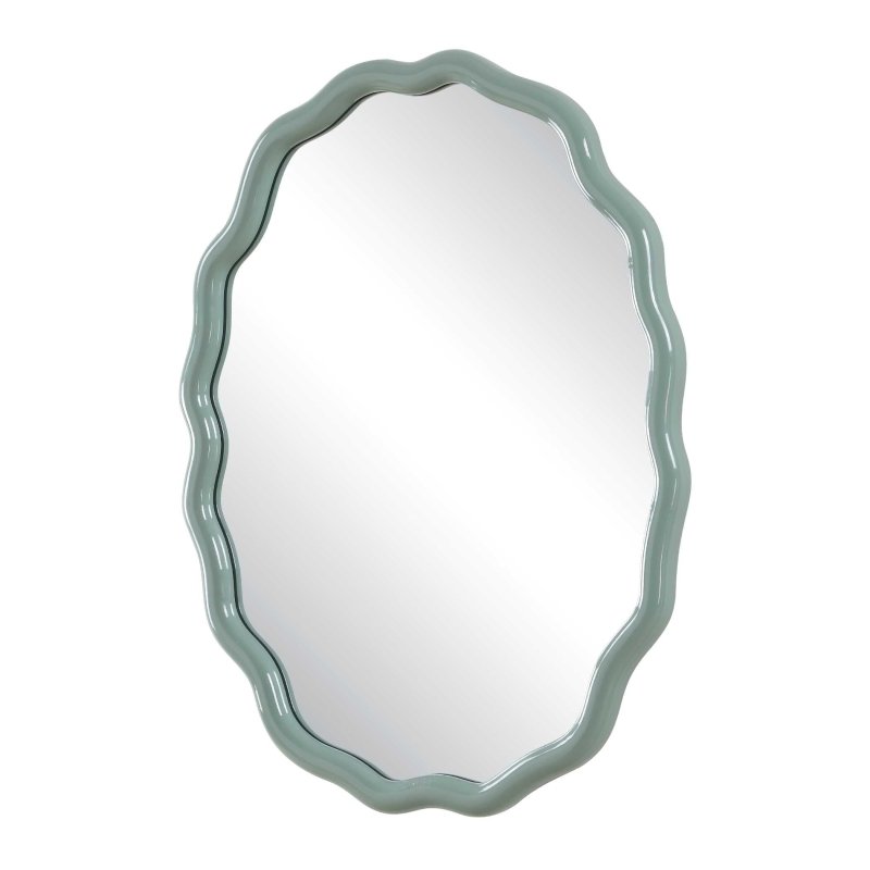 Isly Robin's Egg Blue Oval Mirror - Oval Mirrors