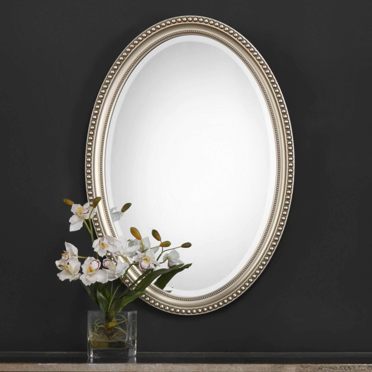 Narcissus Oval Mirror - Uttermost - Oval Mirrors by Modest Hut
