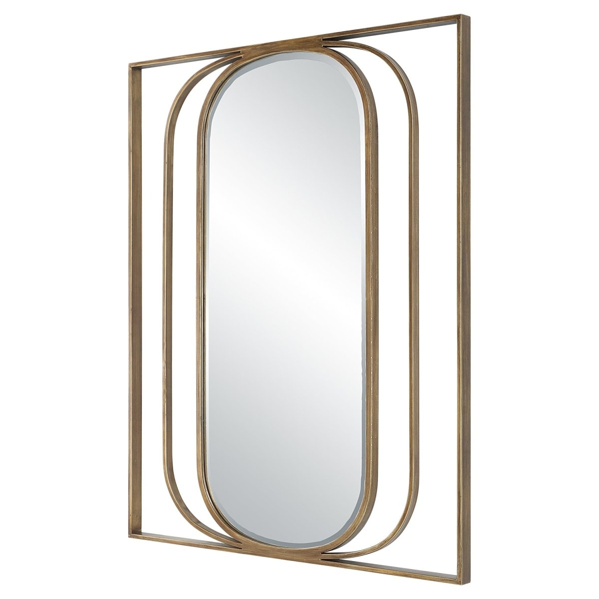 Replicate Contemporary Oval Mirror - Uttermost - Oval Mirrors by Modest Hut