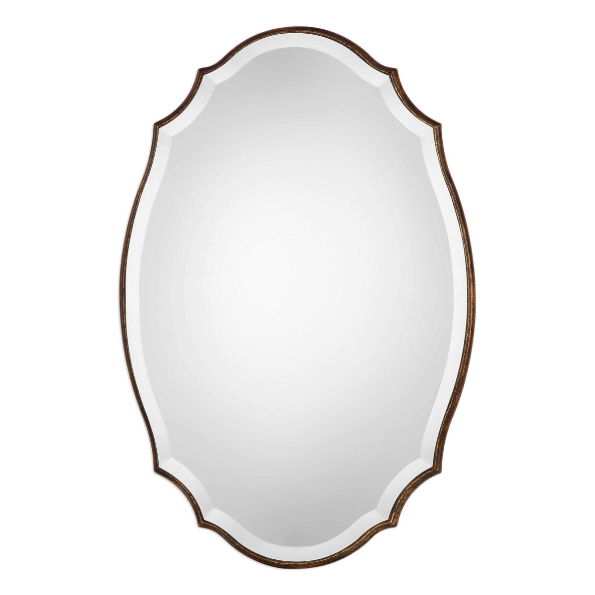 Rotundum Beveled Mirror - Uttermost - Oval Mirrors by Modest Hut