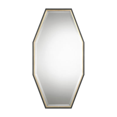 Savion Octagon Wall Mirror - Uttermost - Oval Mirrors by Modest Hut