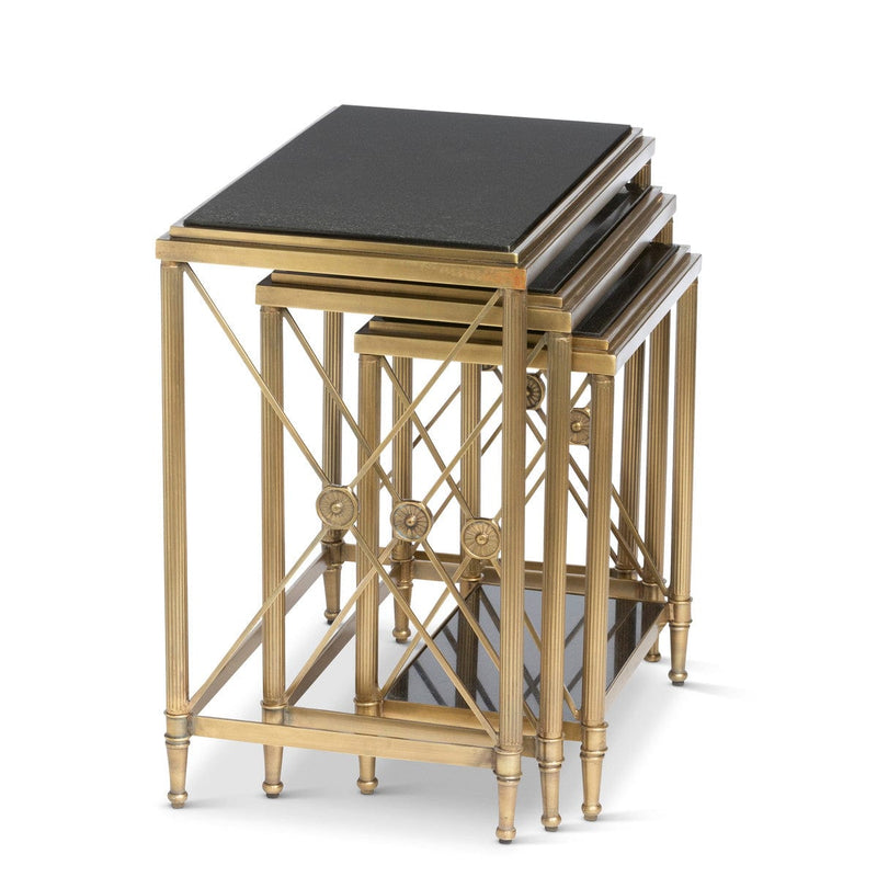 Classic Nesting Side Tables - Set of 3 - Park Hill - by Modest Hut