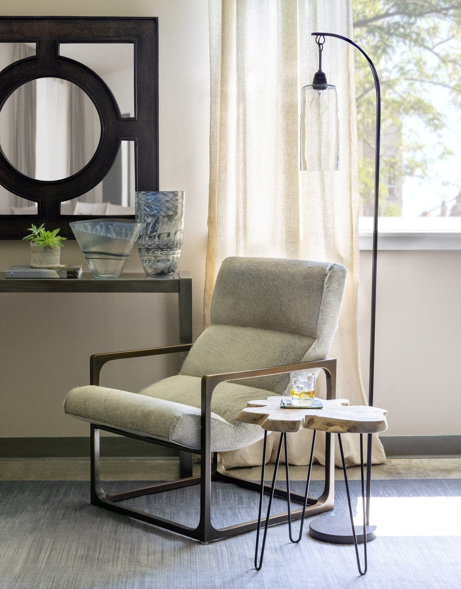 Glass Pendant Floor Lamp - Park Hill - by Modest Hut