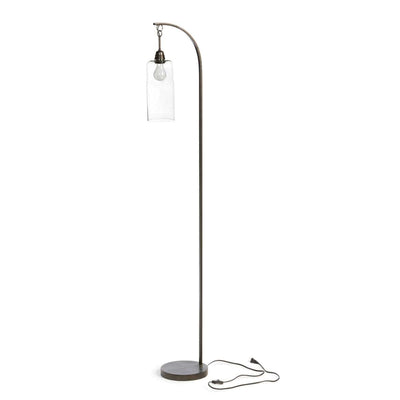 Glass Pendant Floor Lamp - Park Hill - by Modest Hut
