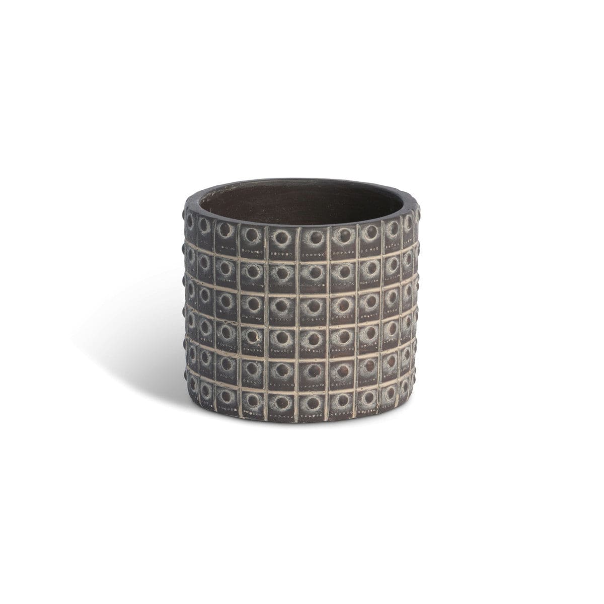 Rivet Pattern Pot, Small - Park Hill - by Modest Hut