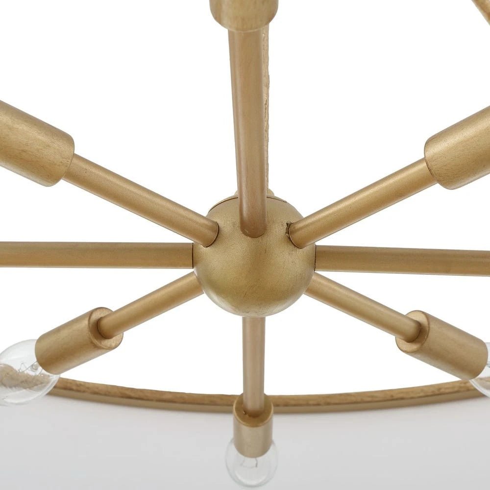 Algiers 8 Light Drum Pendant - Uttermost - Pendants by Modest Hut