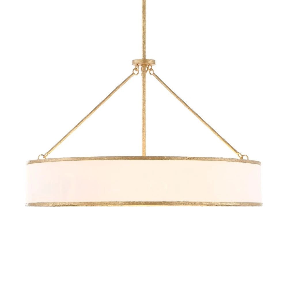 Algiers 8 Light Drum Pendant - Uttermost - Pendants by Modest Hut
