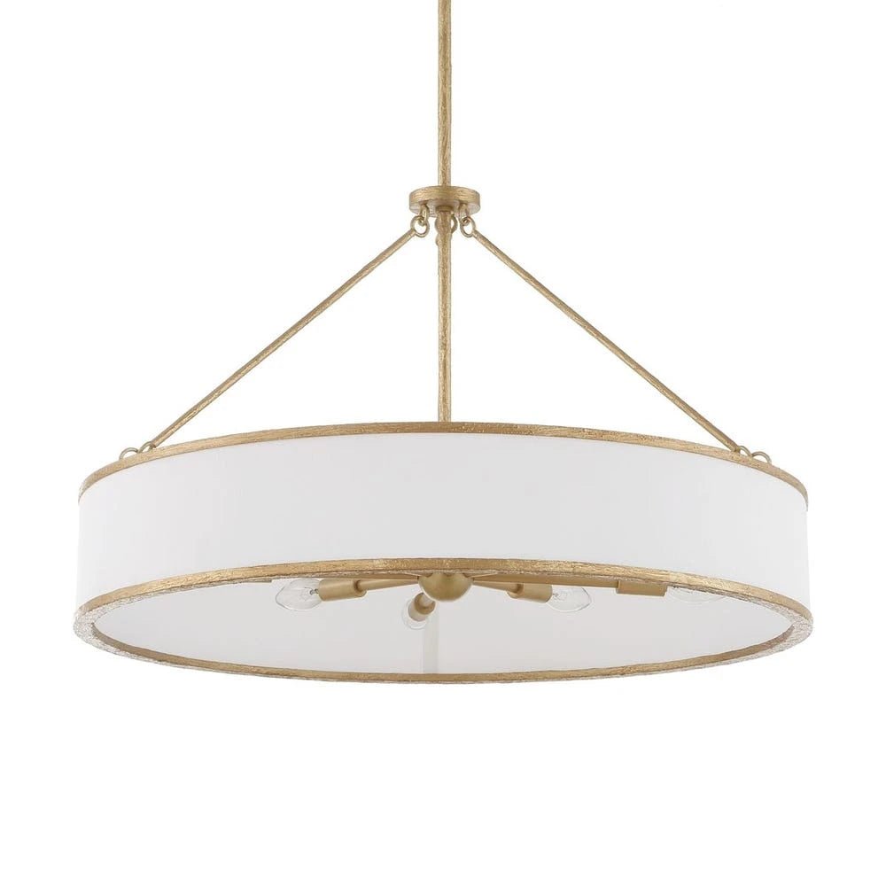 Algiers 8 Light Drum Pendant - Uttermost - Pendants by Modest Hut