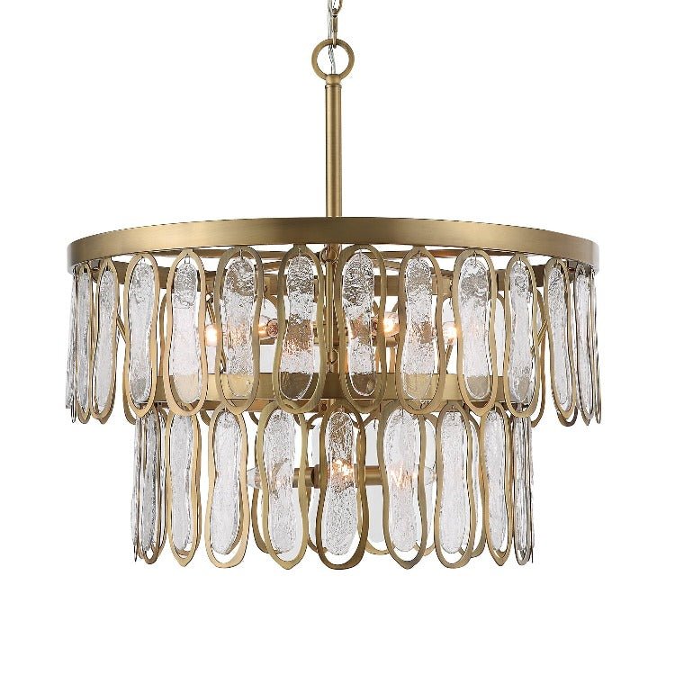 Aurelie 9 Light Round Pendant - Uttermost - Pendants by Modest Hut