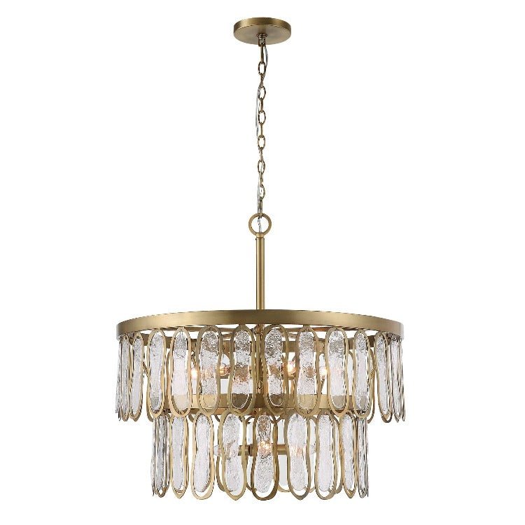 Aurelie 9 Light Round Pendant - Uttermost - Pendants by Modest Hut