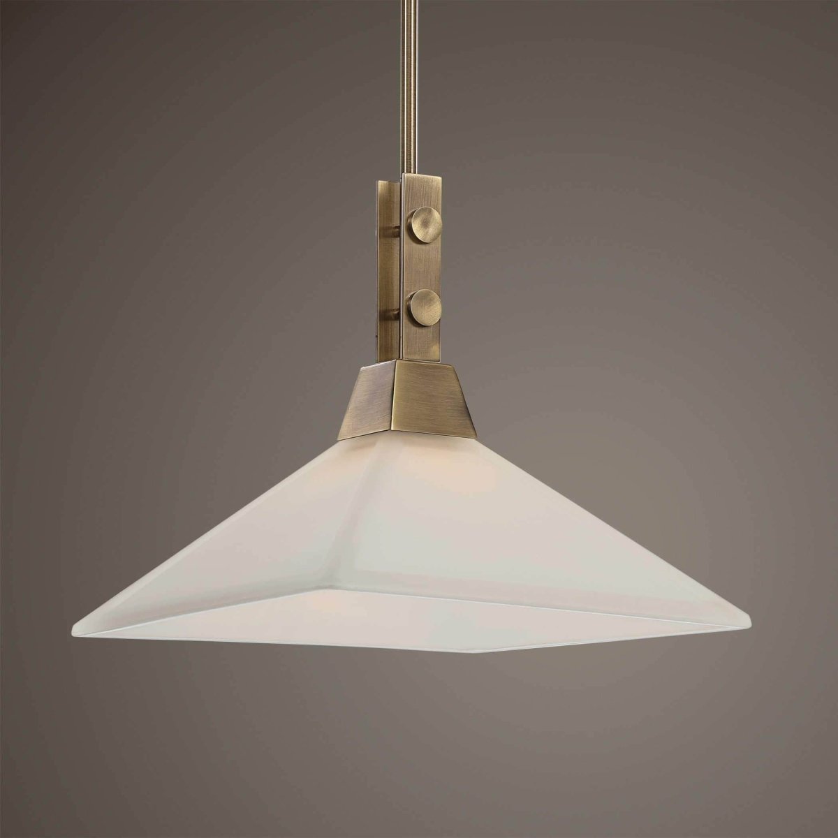 Brookdale 1 Light Pendent - Uttermost - Pendants by Modest Hut