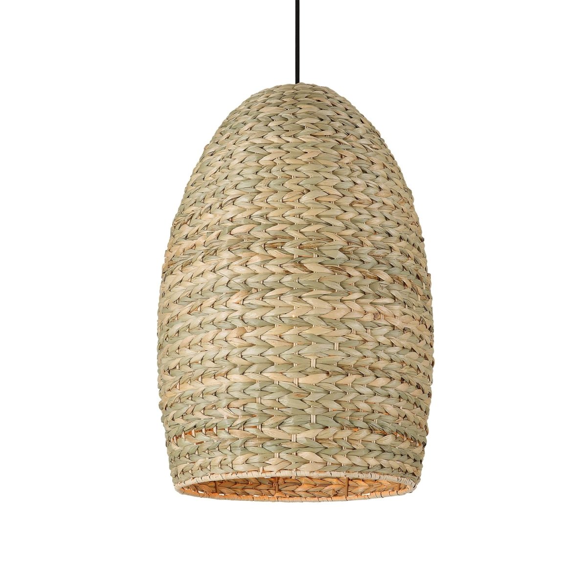 Cardamom 1 Light Woven Rope Pendant - Uttermost - Pendants by Modest Hut