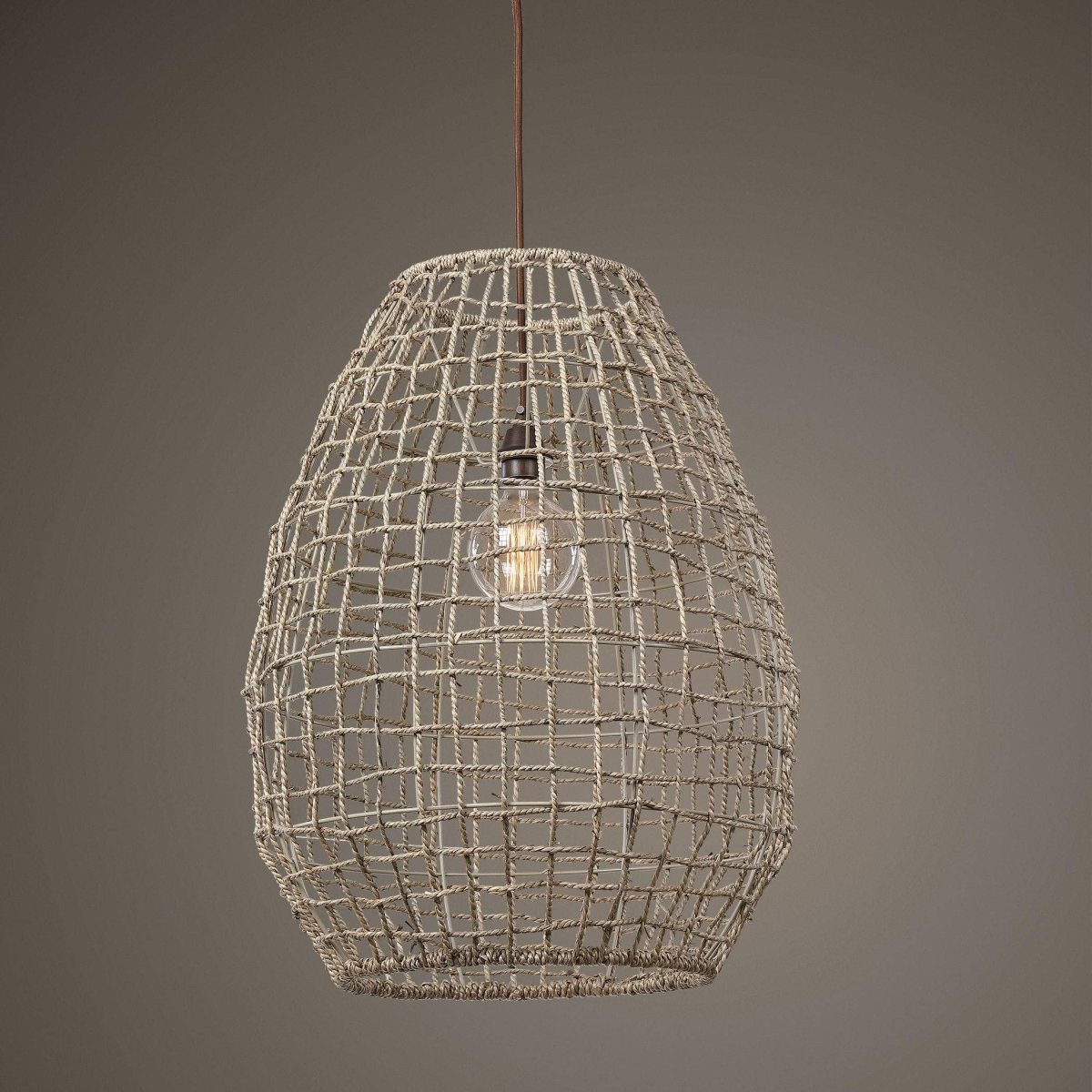 Cross Weave Pendant - Uttermost - Pendants by Modest Hut