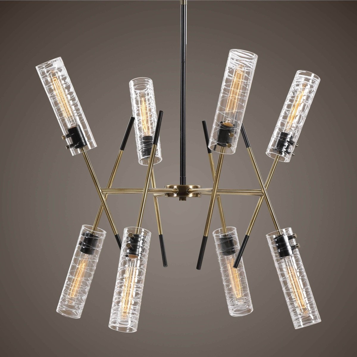 Cylinder 8 Light Pendant - Uttermost - Pendants by Modest Hut