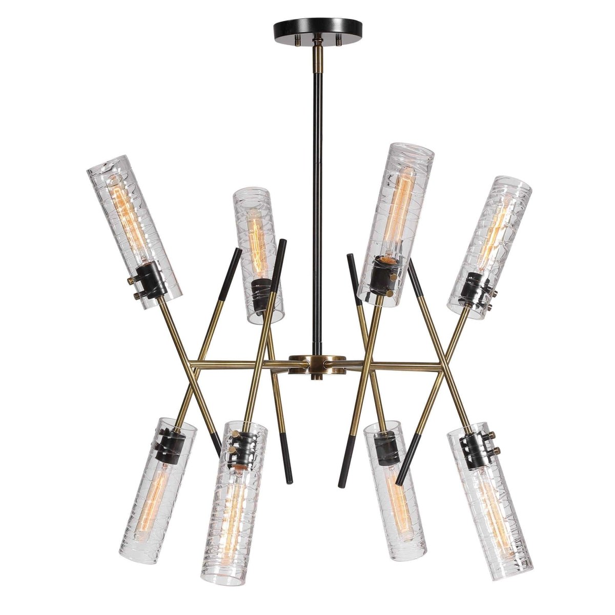 Cylinder 8 Light Pendant - Uttermost - Pendants by Modest Hut