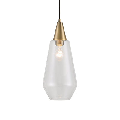 Eichler Antique Brass 1 Light Mini Pendant - Uttermost - Pendants by Modest Hut