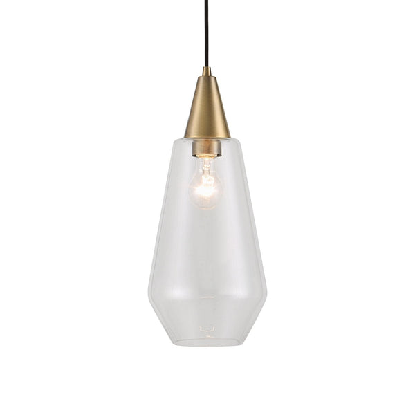Eichler Antique Brass 1 Light Mini Pendant - Uttermost - Pendants by Modest Hut