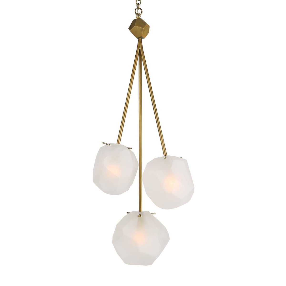 Geodesic 3 Light Pendant - Uttermost - Pendants by Modest Hut