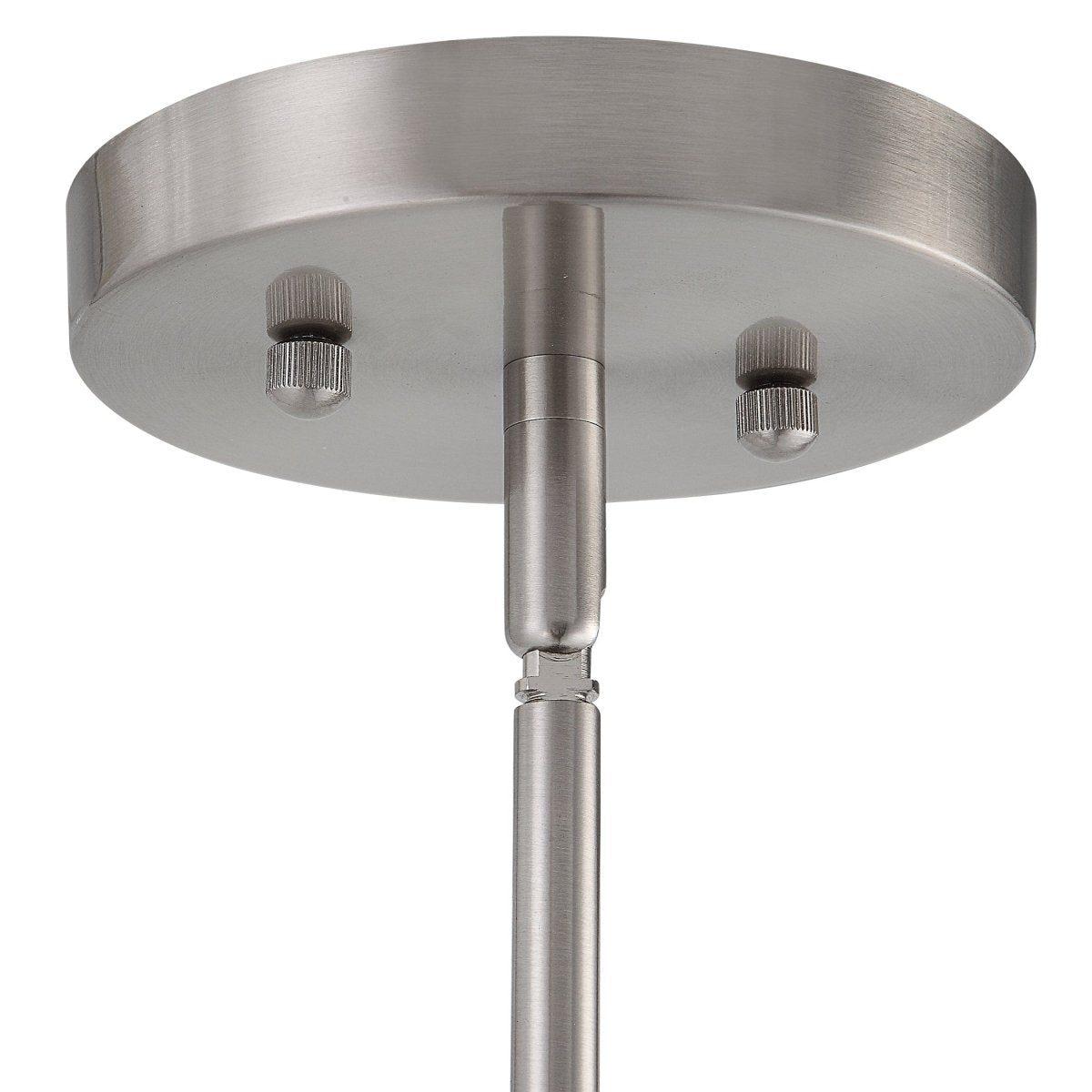 Manheim 1 Light Nickel Cylinder Pendant - Uttermost - Pendants by Modest Hut