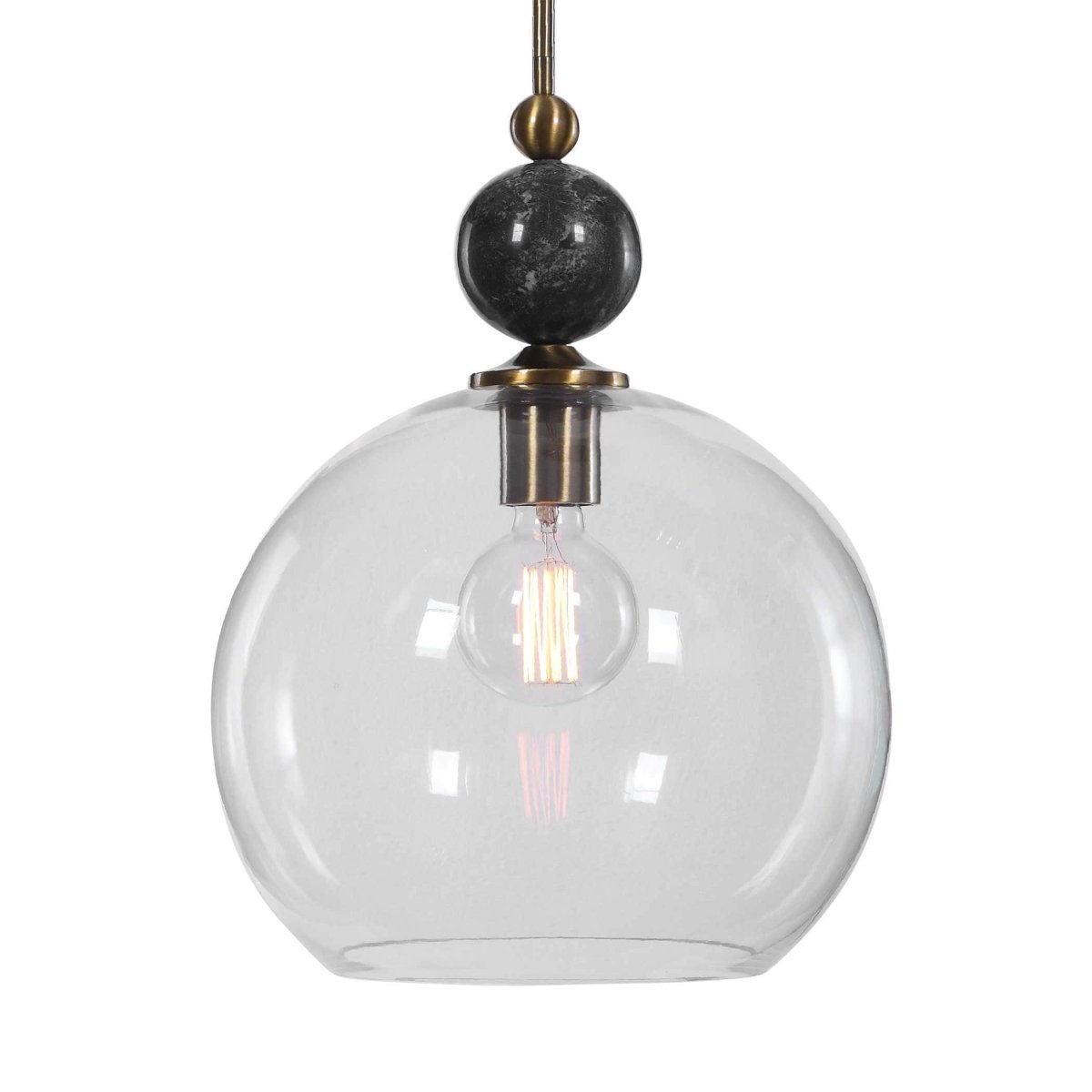 Mendota 1 Lt. Pendant - Uttermost - Pendants by Modest Hut